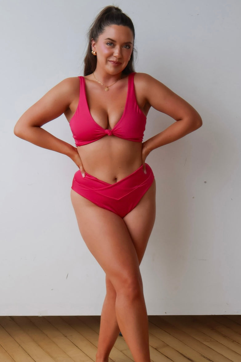 PRE ORDER - Fuchsia Barbados Bikini Bottom (shipped to you early June 2025)