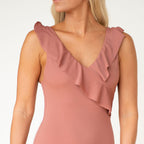 Seychelles Pink One-Piece Swimsuit