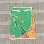 Tropical - Handmade Beach Towel Wrap Skirt