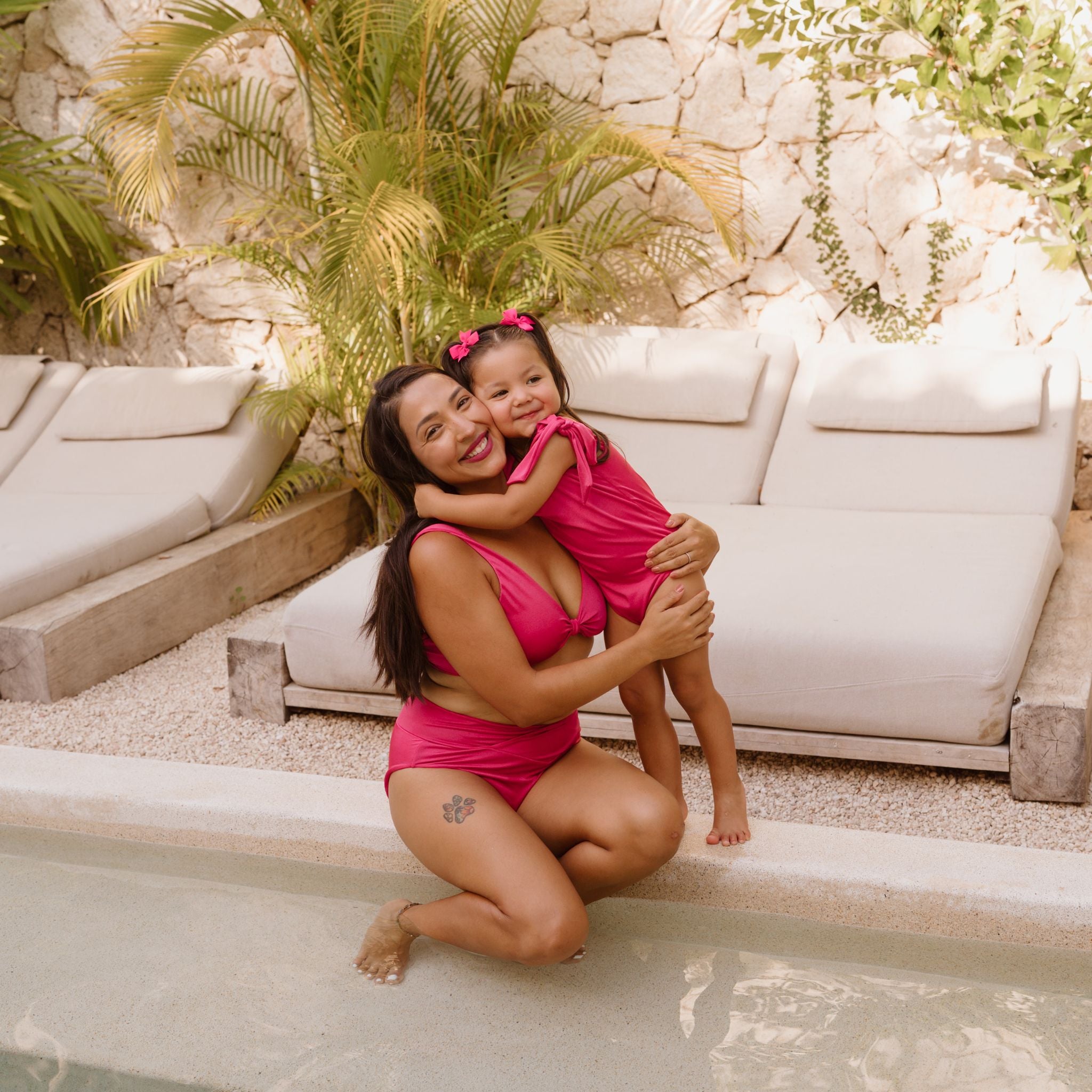 Fuchsia Mini One Piece