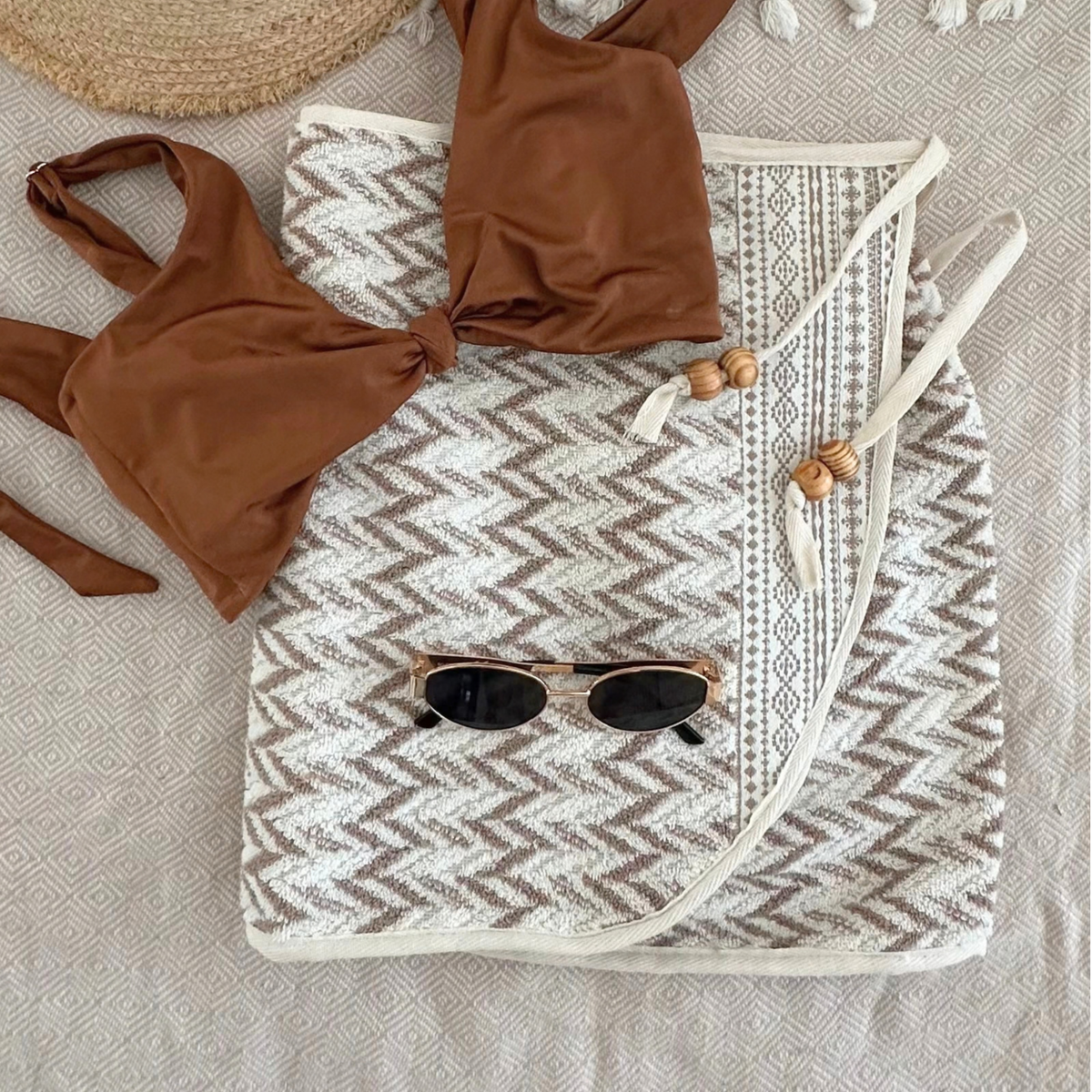 Tikki - Handmade Beach Towel Wrap Skirt