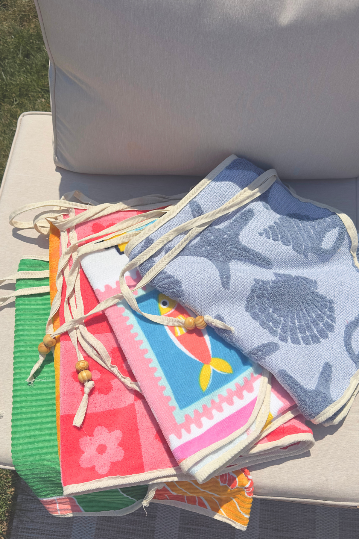 Dark Brown Leopard - Handmade Beach Towel Wrap Skirt