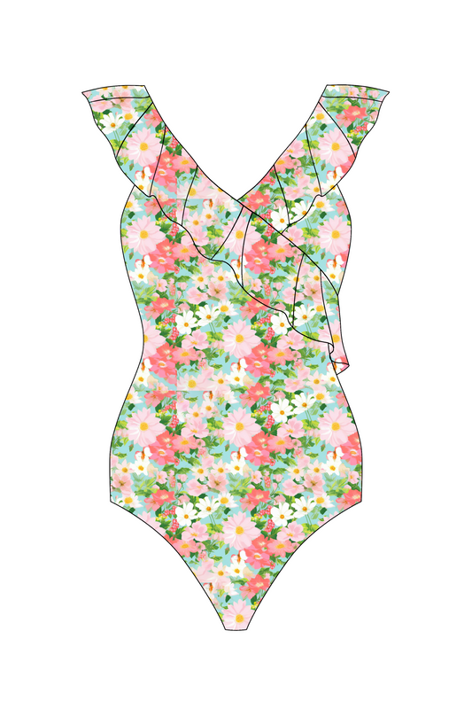 PRE ORDER - Fiore Seychelles One-Piece Swimsuit (shipped to you early June)