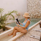 Thalassa Flora Bowknot One Piece Swimsuit