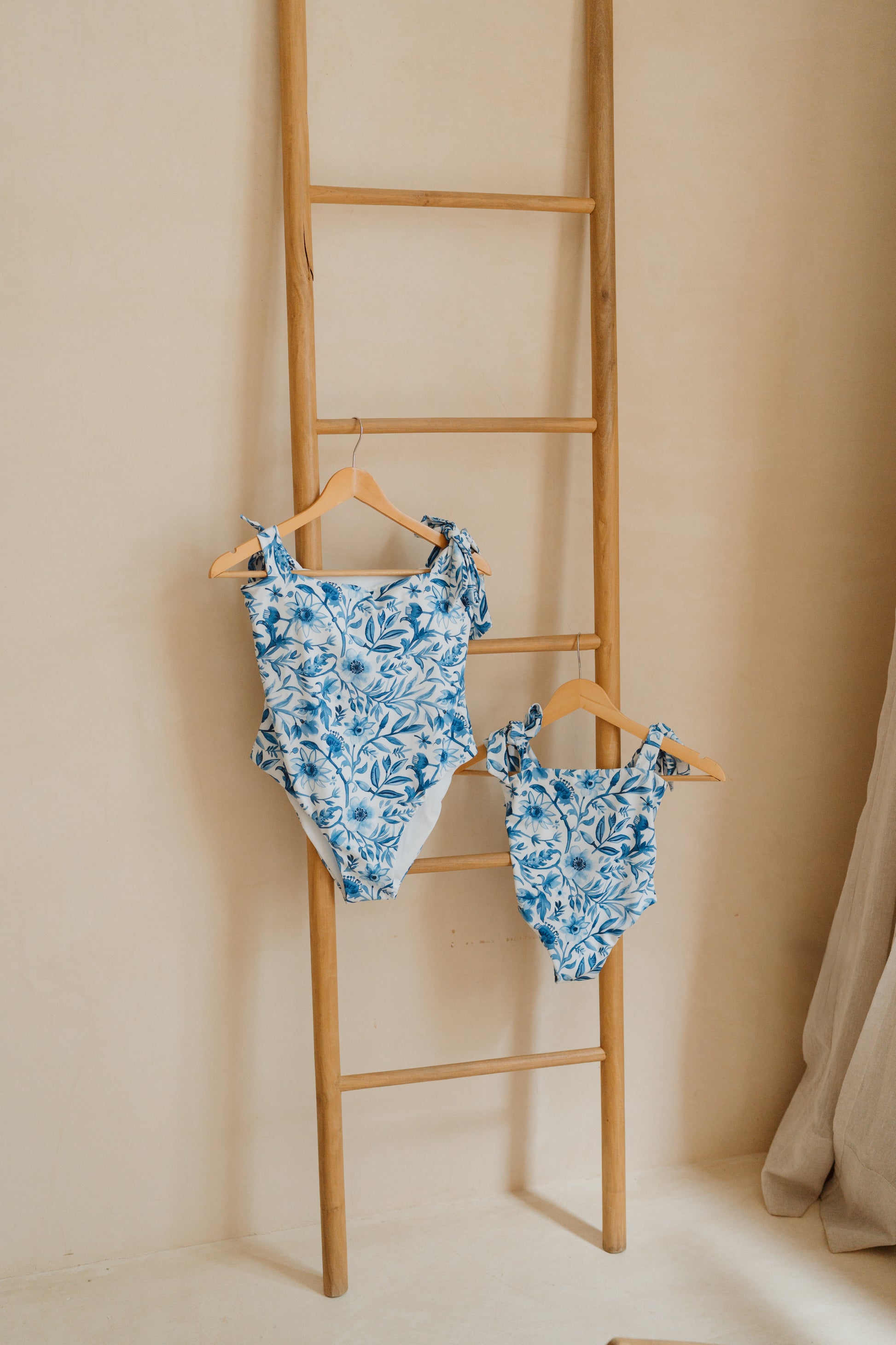 Thalassa Flora Mini Bowknot One Piece Swimsuit